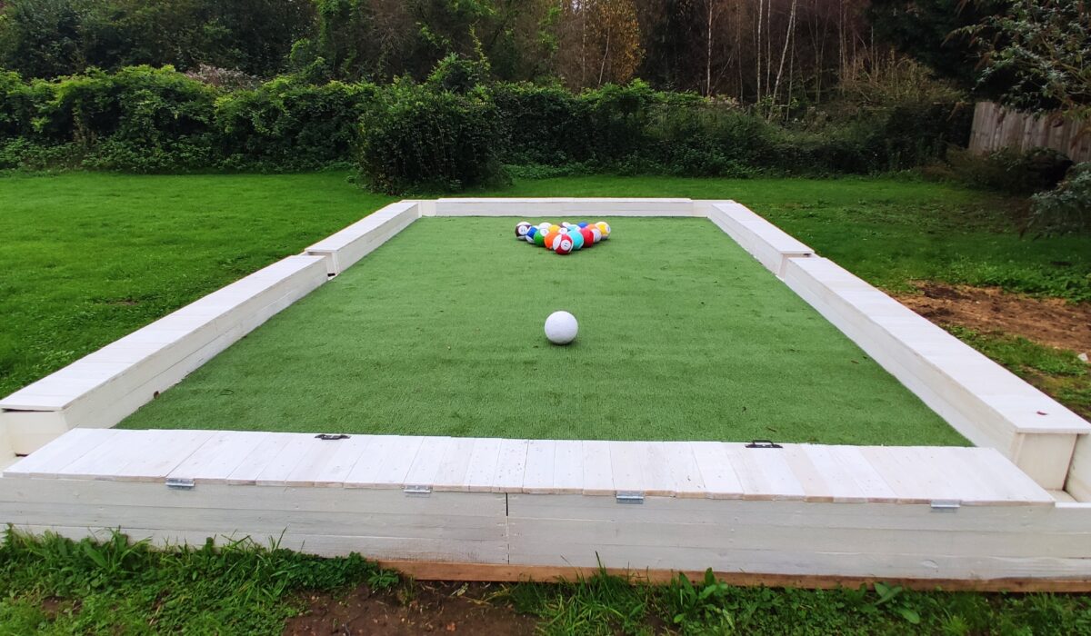 Terrain foot-billard